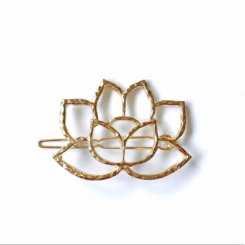 Sacred Lotus Hair Clip--Fair Trade